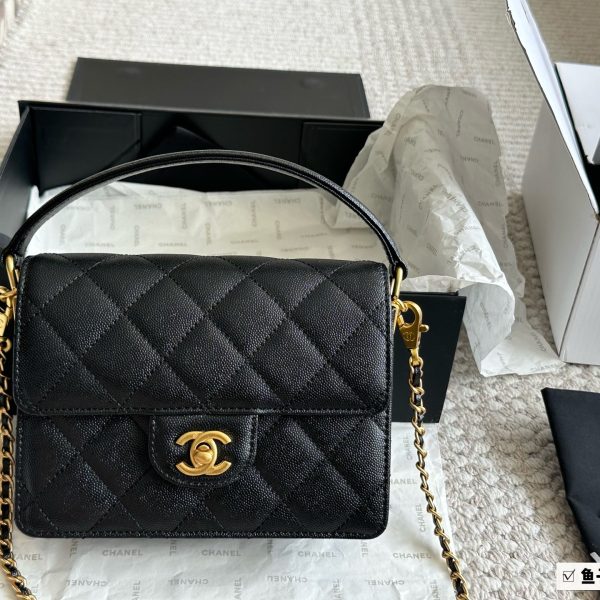 Chanel handle cover bag