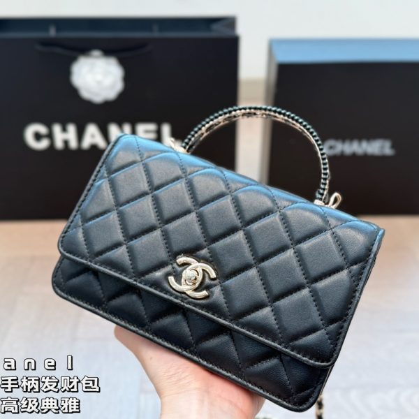 Chanel handle wealth bag