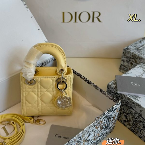 Lady Dior handbag mini