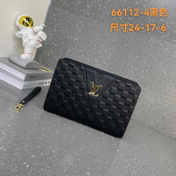 LV high-end men's casual handbag