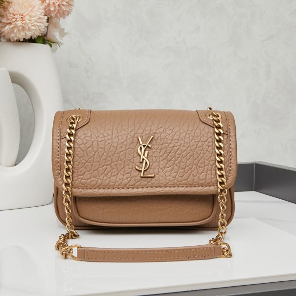 YSL Niki Grain Shoulder Bag