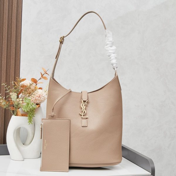 YSL Large Capacity HOBO Bucket Bag